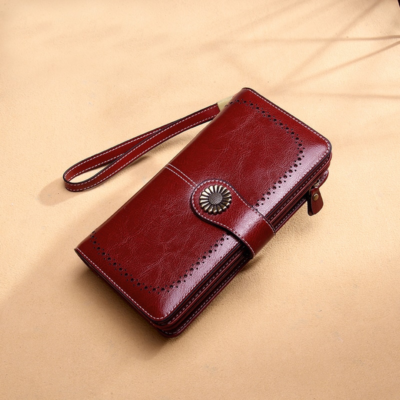 Women's Clutch Leather Wallet Women's Clutch Leather Wallet