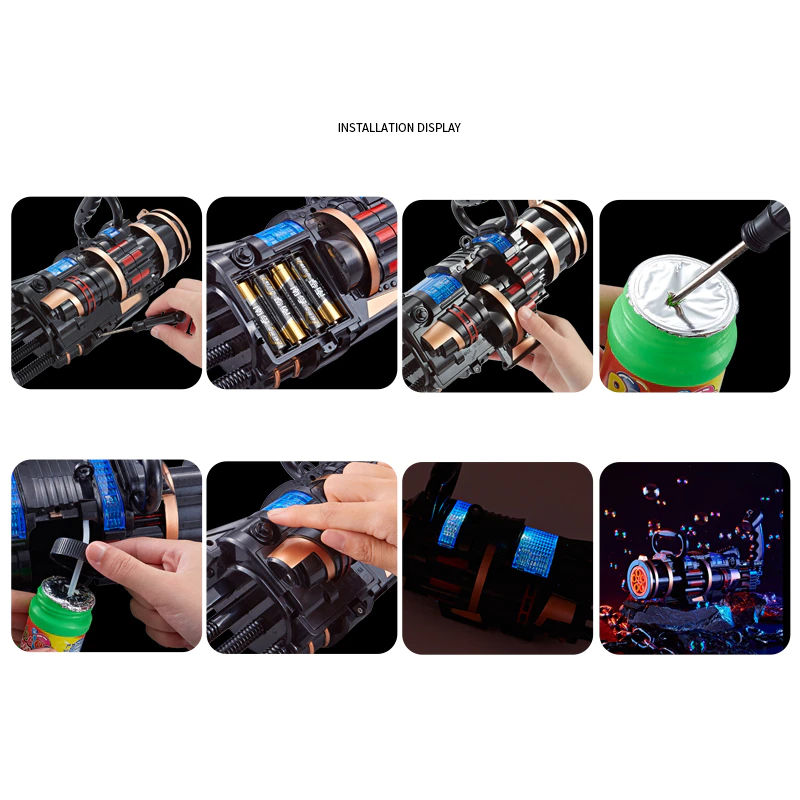 installation tips of gatling gun