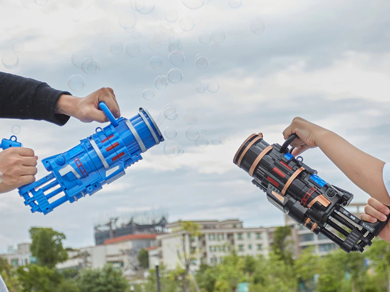 gatling bubble gun machine color